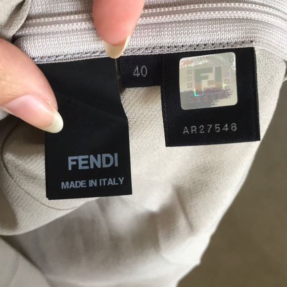 Fendi Grey Ivory beaded dress - open to offers - Picture 5 of 8